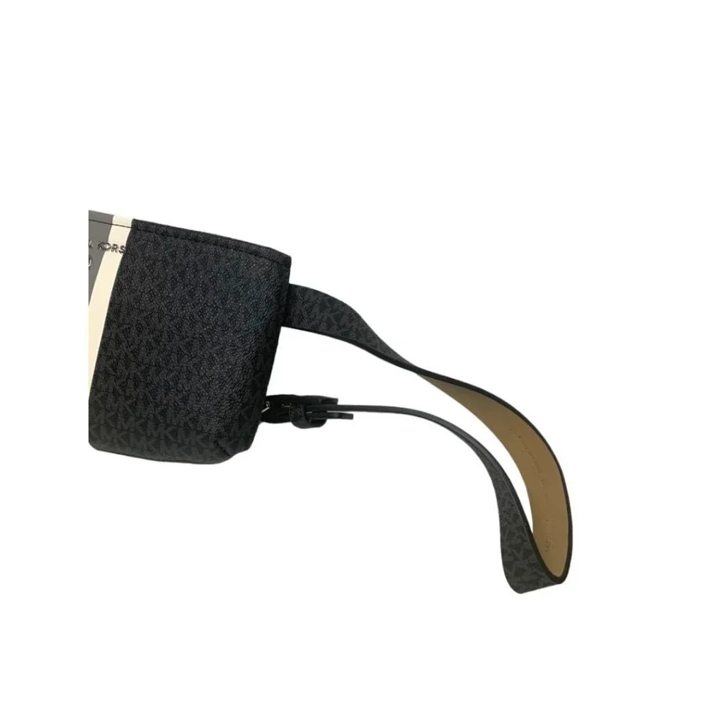 Small Medium Michael Kors Belt Bag Coated Canvas New 32-36